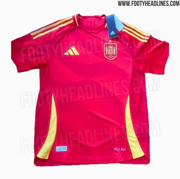 Se filtra la camiseta de la Selección Española para la Eurocopa