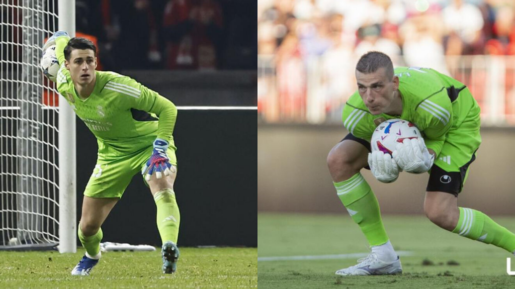 Kepa y Lunin Real Madrid