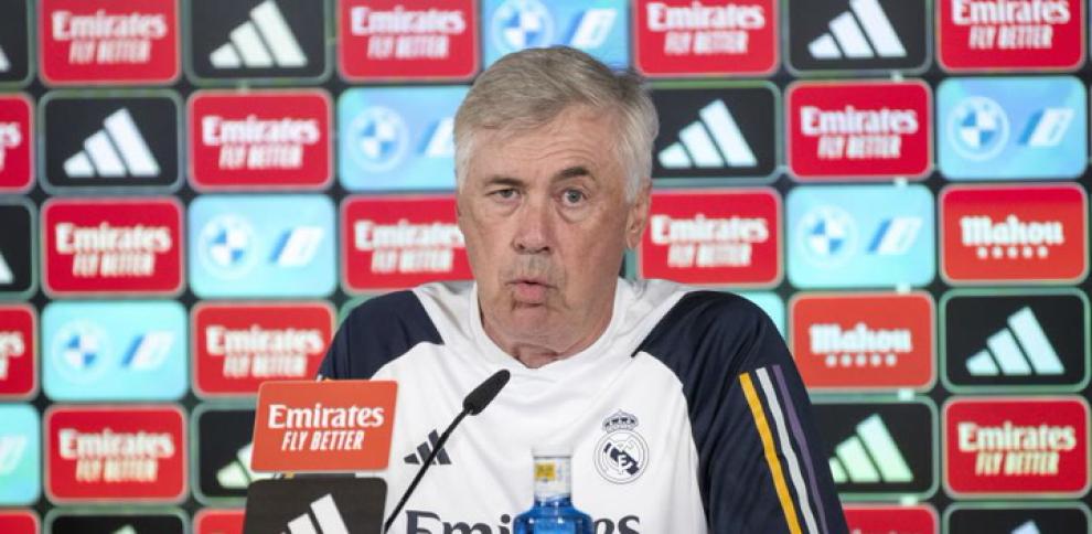 Ancelotti en rueda de prensa